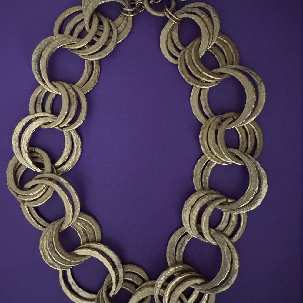 Kenneth Jay Lane Gold Statement Necklace